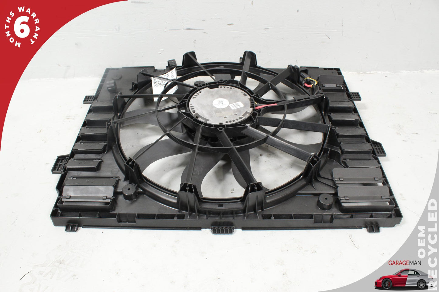 2011-2018 Porsche Cayenne S Hybrid 92A SUV Engine Radiator Cooling Fan Motor Assembly 7P0121203E