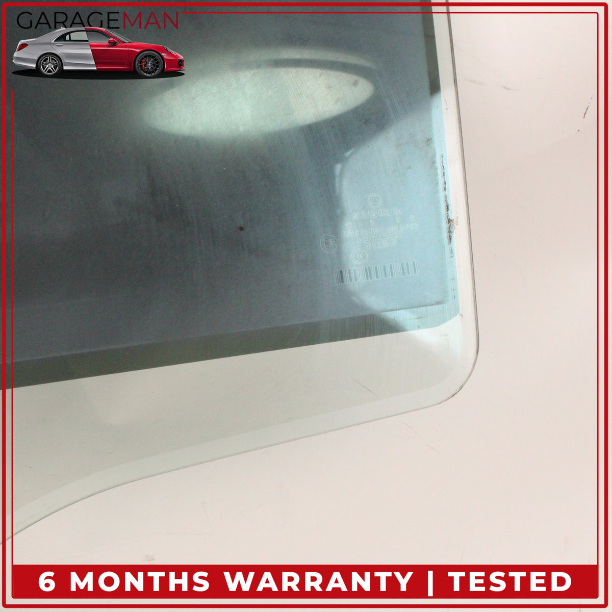 2007-2013 Mercedes W221 S400 Rear Left Driver Side Door Window Glass OEM