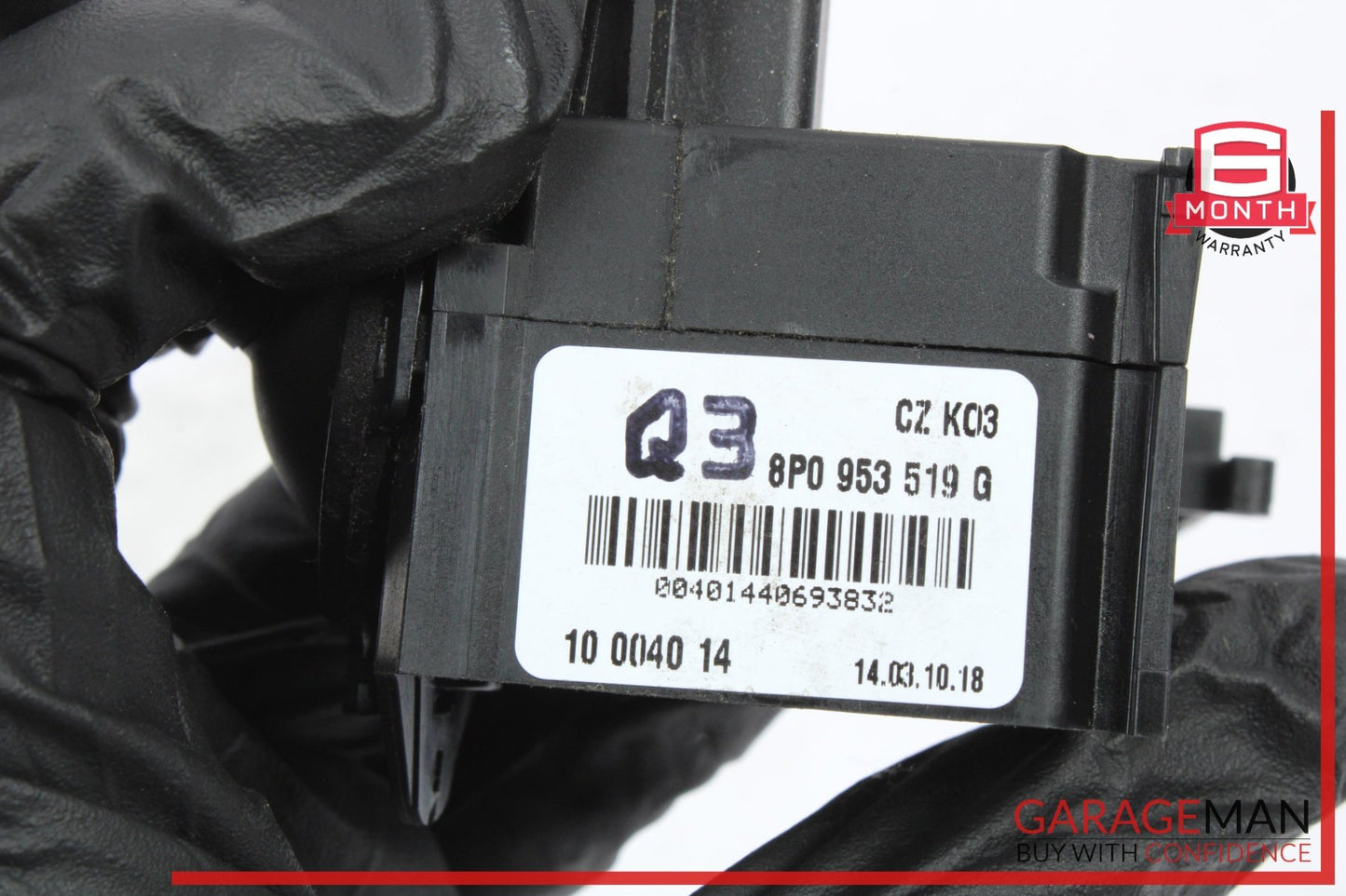 2008-2015 Audi TT 8J Windshield Wiper Stalk Switch 8P0953519G OEM