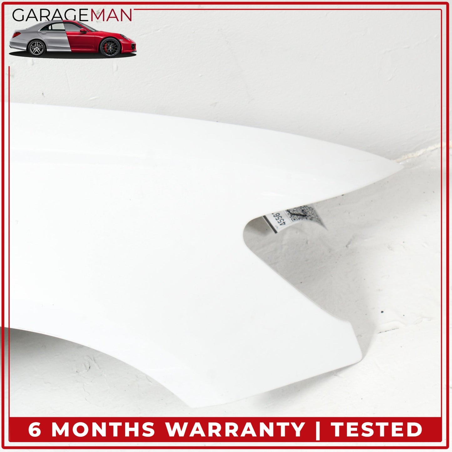2012-2018 Audi A6 S6 Front Right Passenger Side Fender Wing Panel White OEM