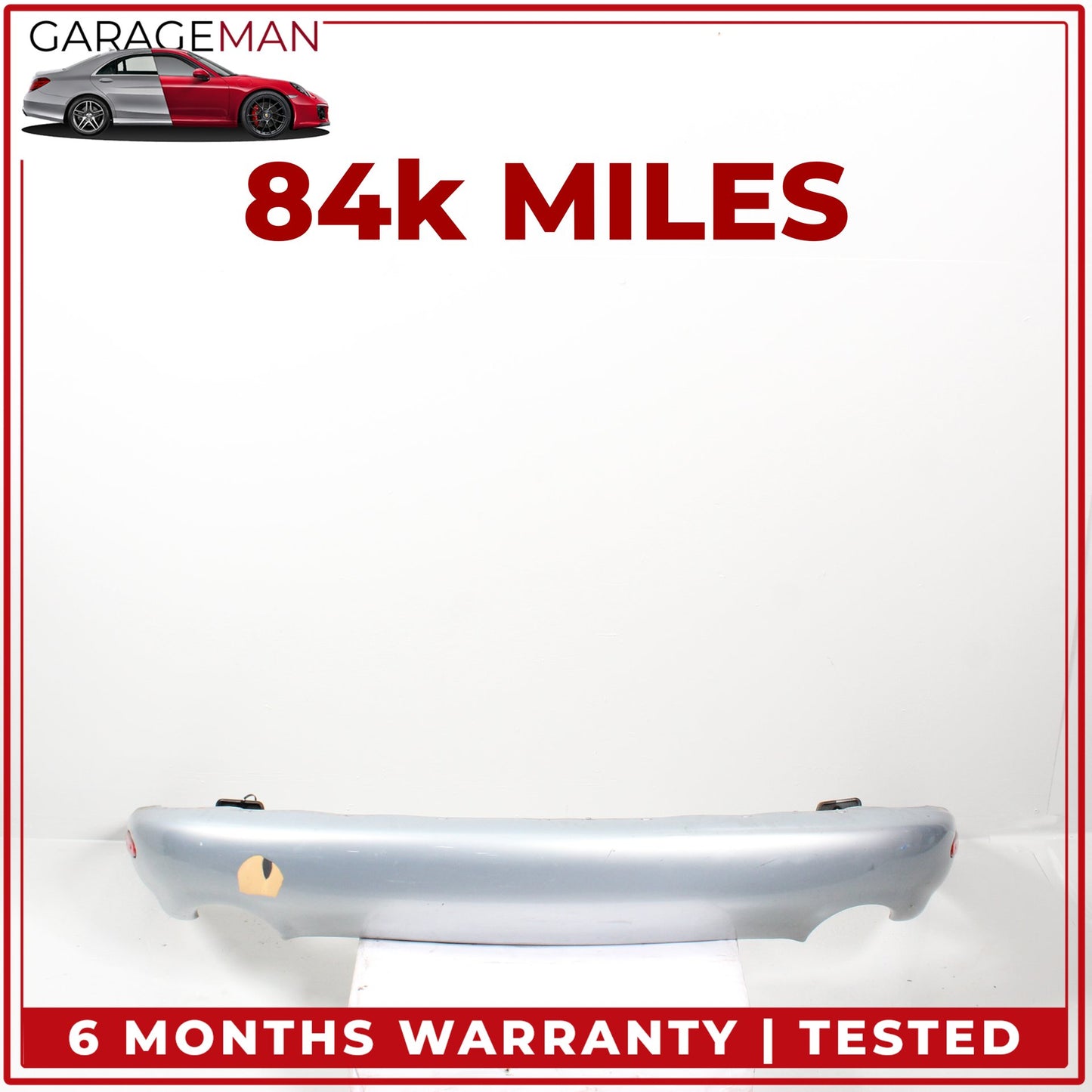 1997-2000 Jaguar XK8 Convertible Rear Bumper Cover Light Blue HJA6586BB OEM
