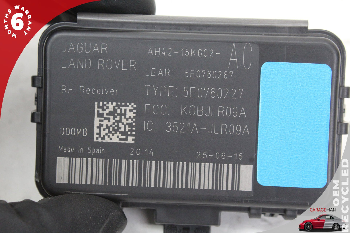 2016-2020 Jaguar XF XE X260 Keyless Entry Antenna Module AH4215K602AC OEM