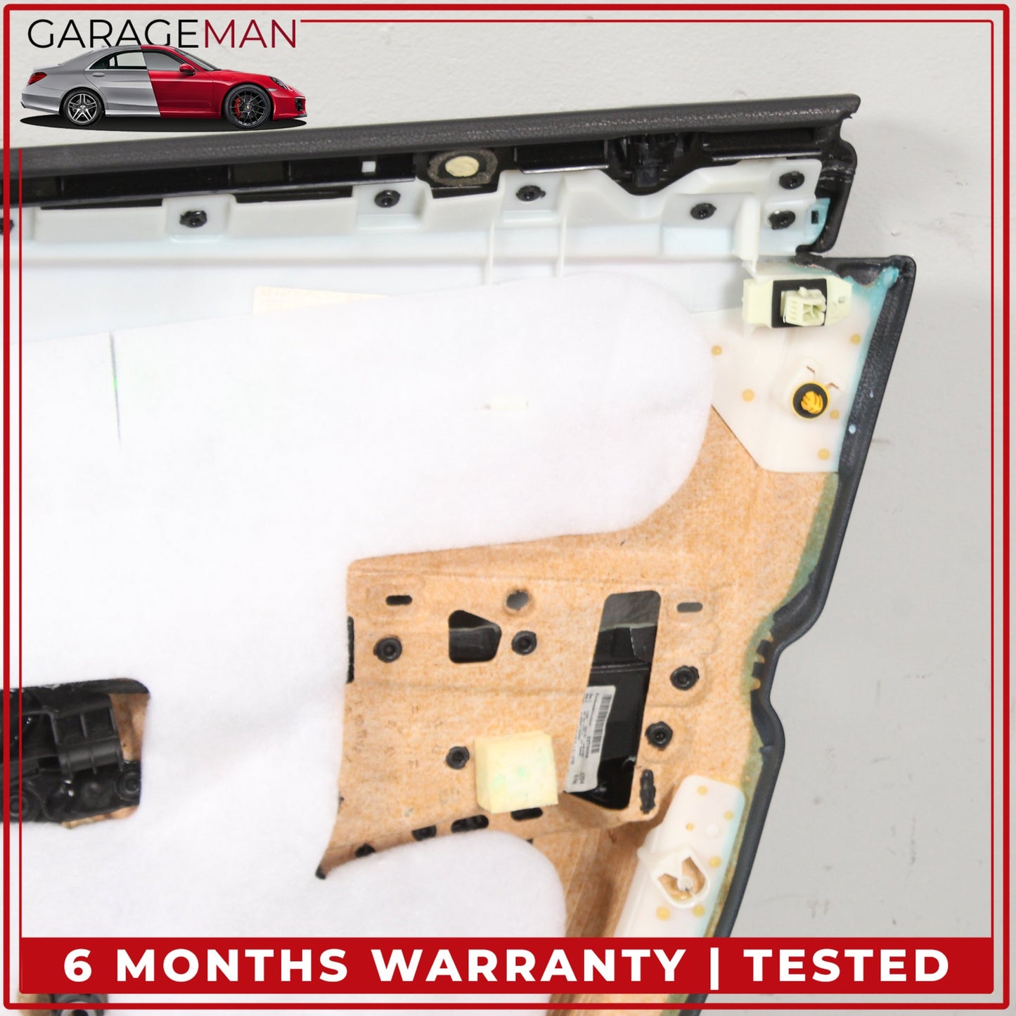 2014-2017 Mercedes W222 S550e Front Left Side Interior Door Trim Panel Black OEM