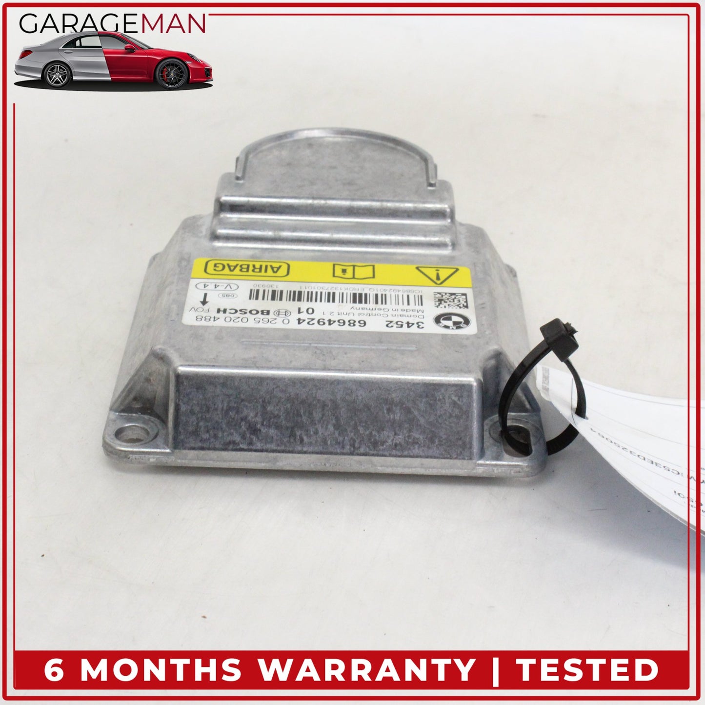 2012-2018 BMW 650i 640i SRS Airbag Air Bag Sensor Module Bosch 6864924 OEM