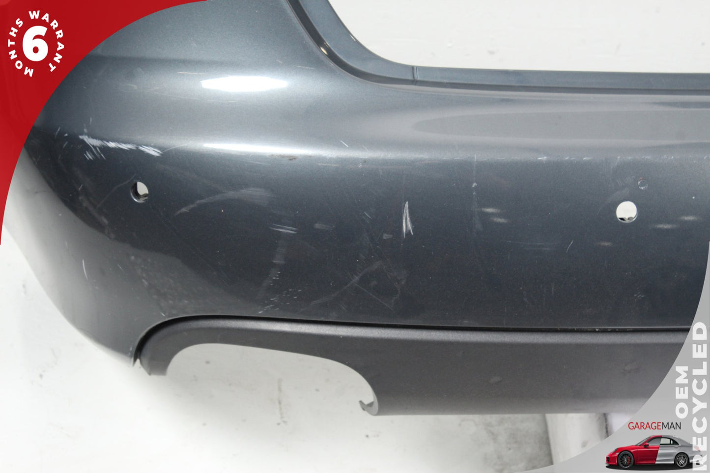 2009-2012 Audi A4 Rear Bumper Cover Assembly 8K5807511 Meteor Gray Pearl
