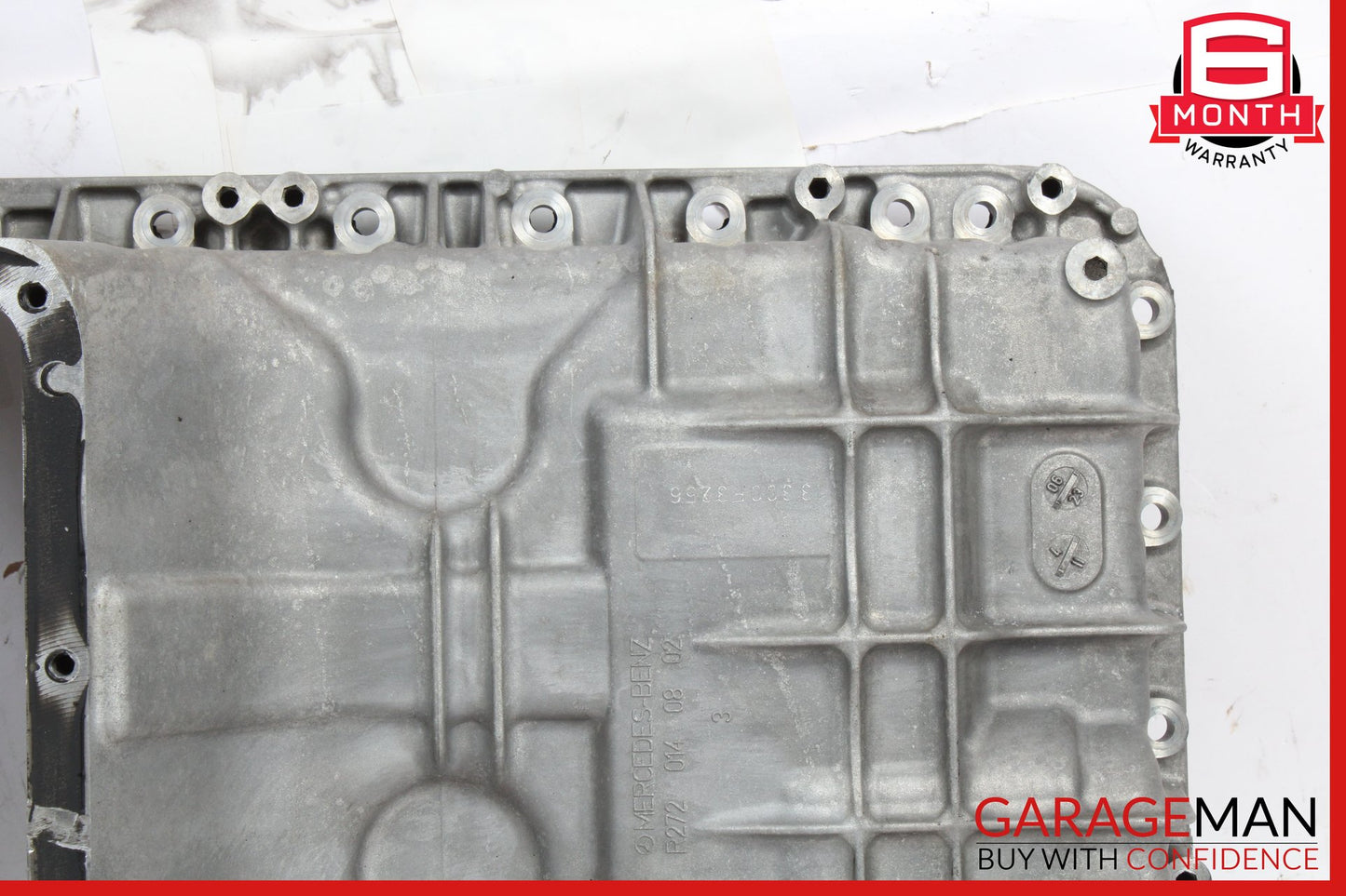 2005-2011 Mercedes W209 CLK350 Engine Upper Oil Sump Baffle Pan 2720140802 OEM