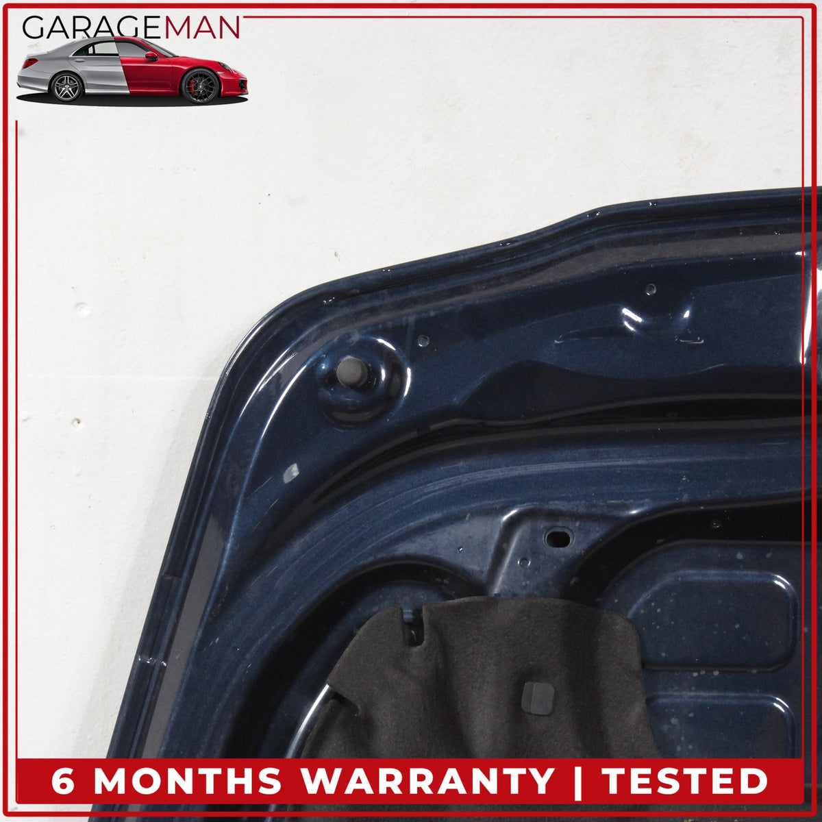 2010-2016 Porsche Panamera 970 Front Hood Bonnet Panel Blue 97051101100 OEM