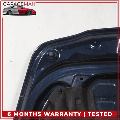 2010-2016 Porsche Panamera 970 Front Hood Bonnet Panel Blue 97051101100 OEM