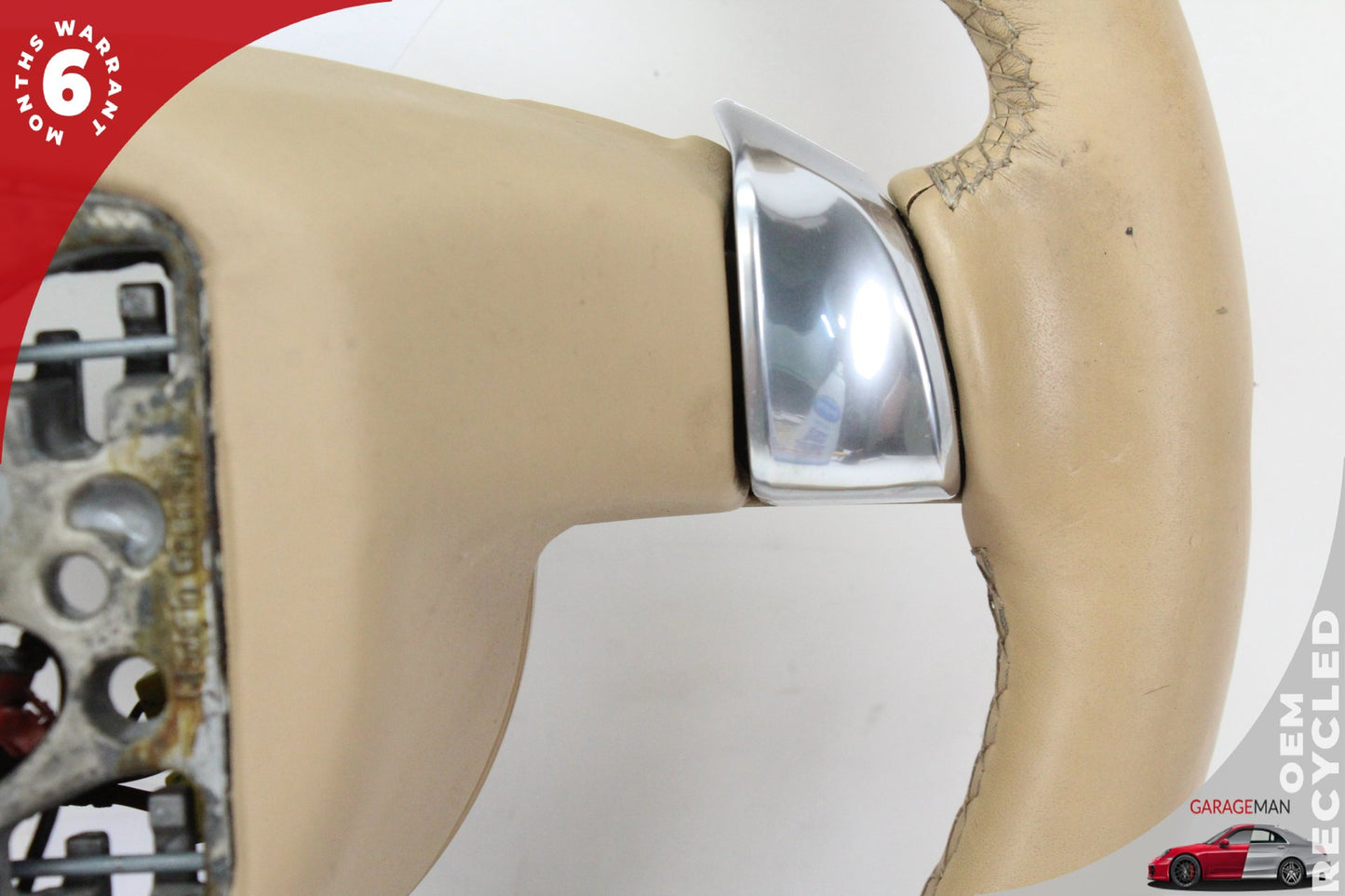 2010-2016 Porsche Panamera 970 Cayenne 958 Steering Wheel Wood 7PP419091AF OEM