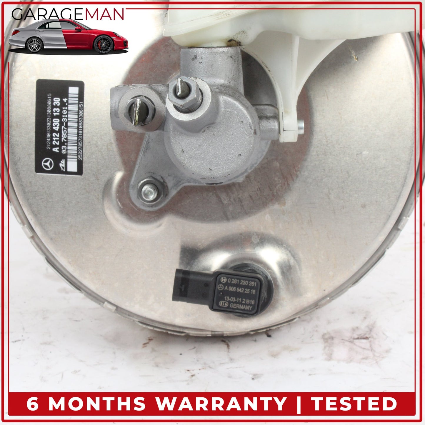 2014-2018 Mercedes-Benz CLS550 W218 Power Brake Booster Master Cylinder w/ Reservoir 2124301330