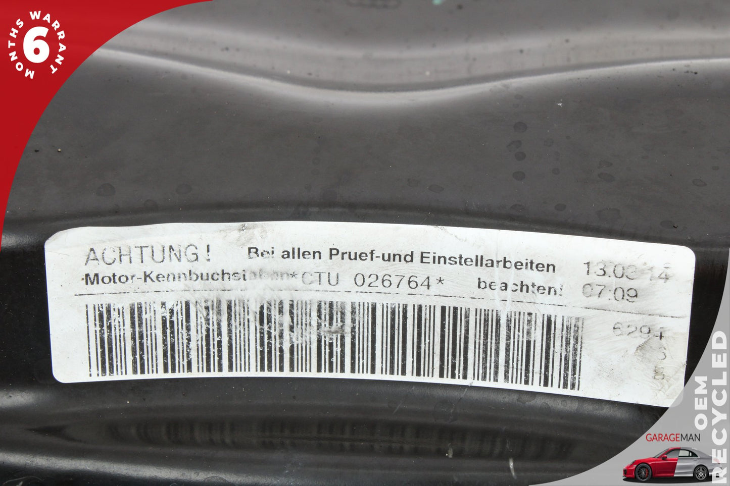 2008-2016 Audi A6 A8 Q5 Q7 SQ5 Sedan Engine Timing Cover 06E109285J OEM