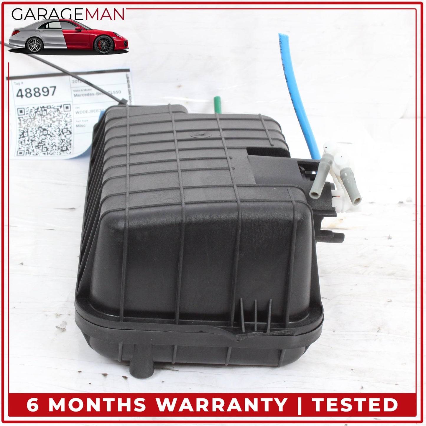 2007-2014 Mercedes-Benz CL550 W216 Coupe Dynamic Seat Pressure Tank Reservoir 0006002219