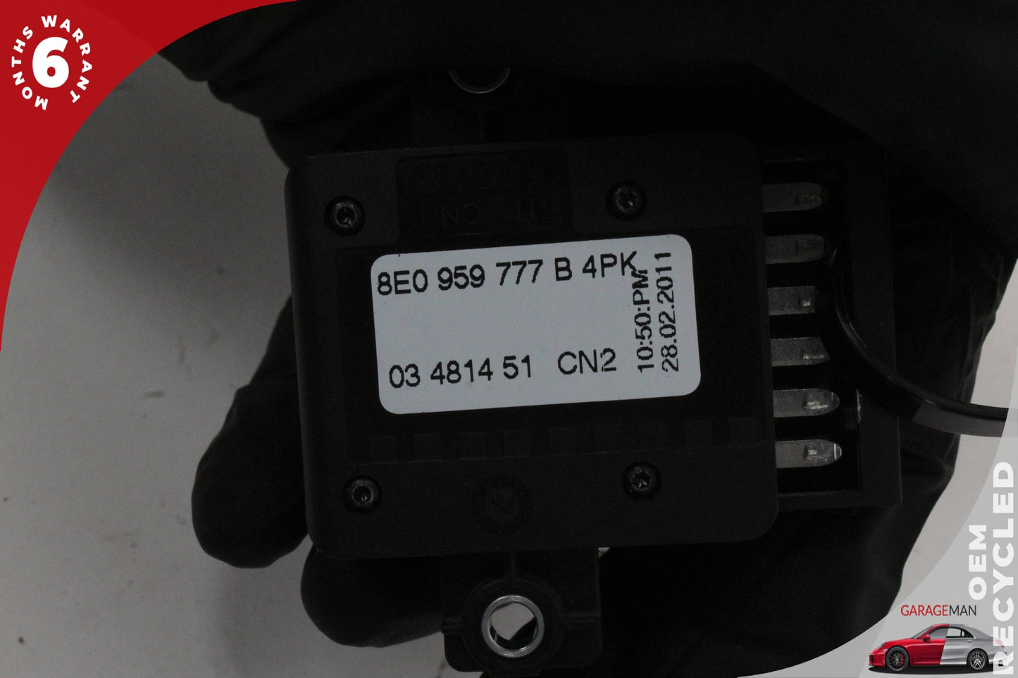 2012-2018 Audi A7 Front Left or Right Lumbar Seat Control Switch 8E0959777B OEM