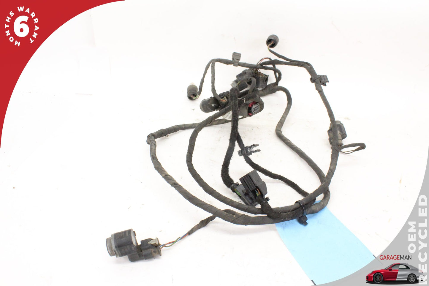 2012-2018 Audi A7 Rear Bumper Parking Sensor w/ Wire Harness 4G8971085F OEM