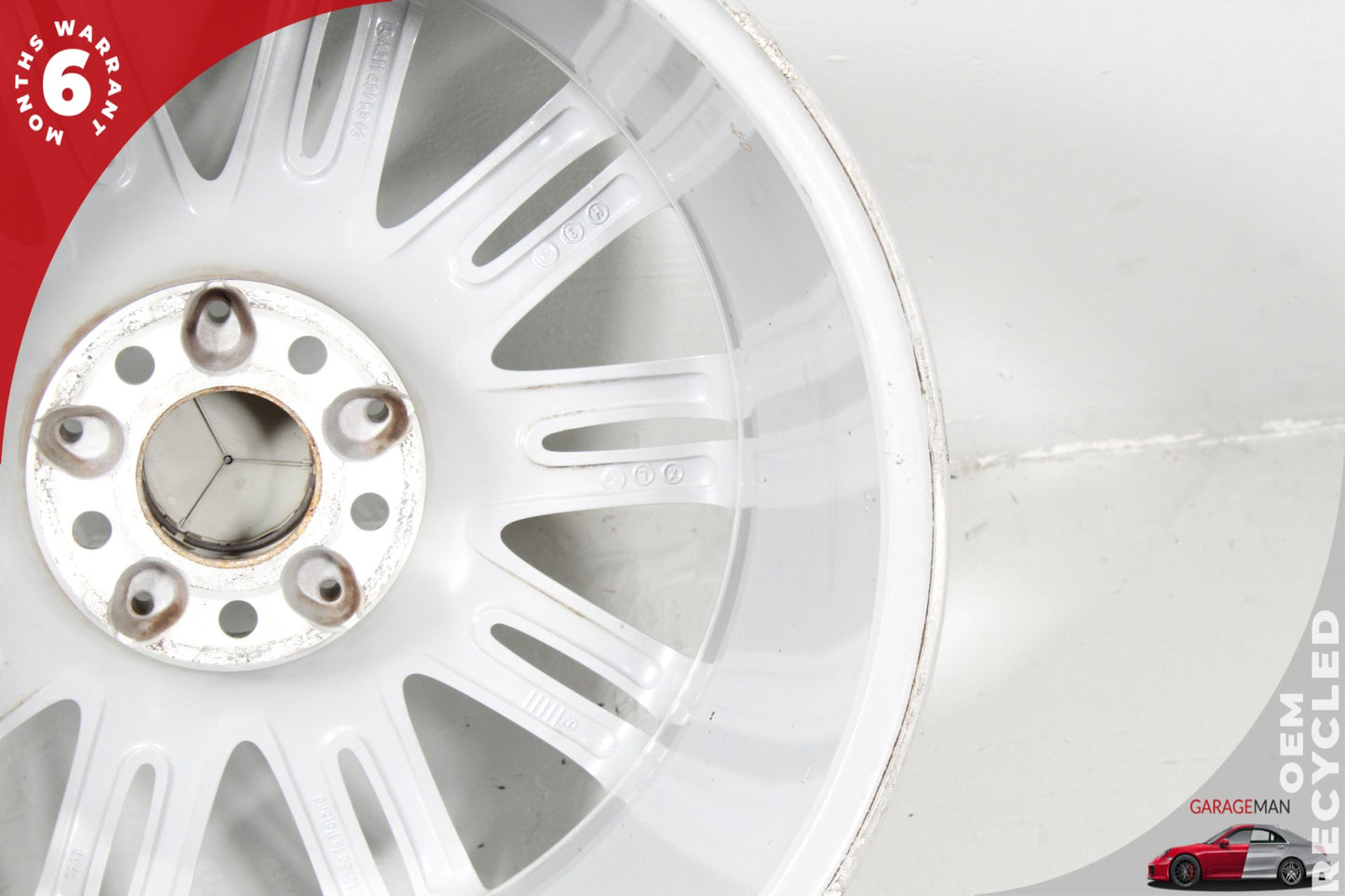 2007-2009 Mercedes W211 E350 E550 Front Wheel Rim 8.5JX18H2 ET38 2114015302 OEM