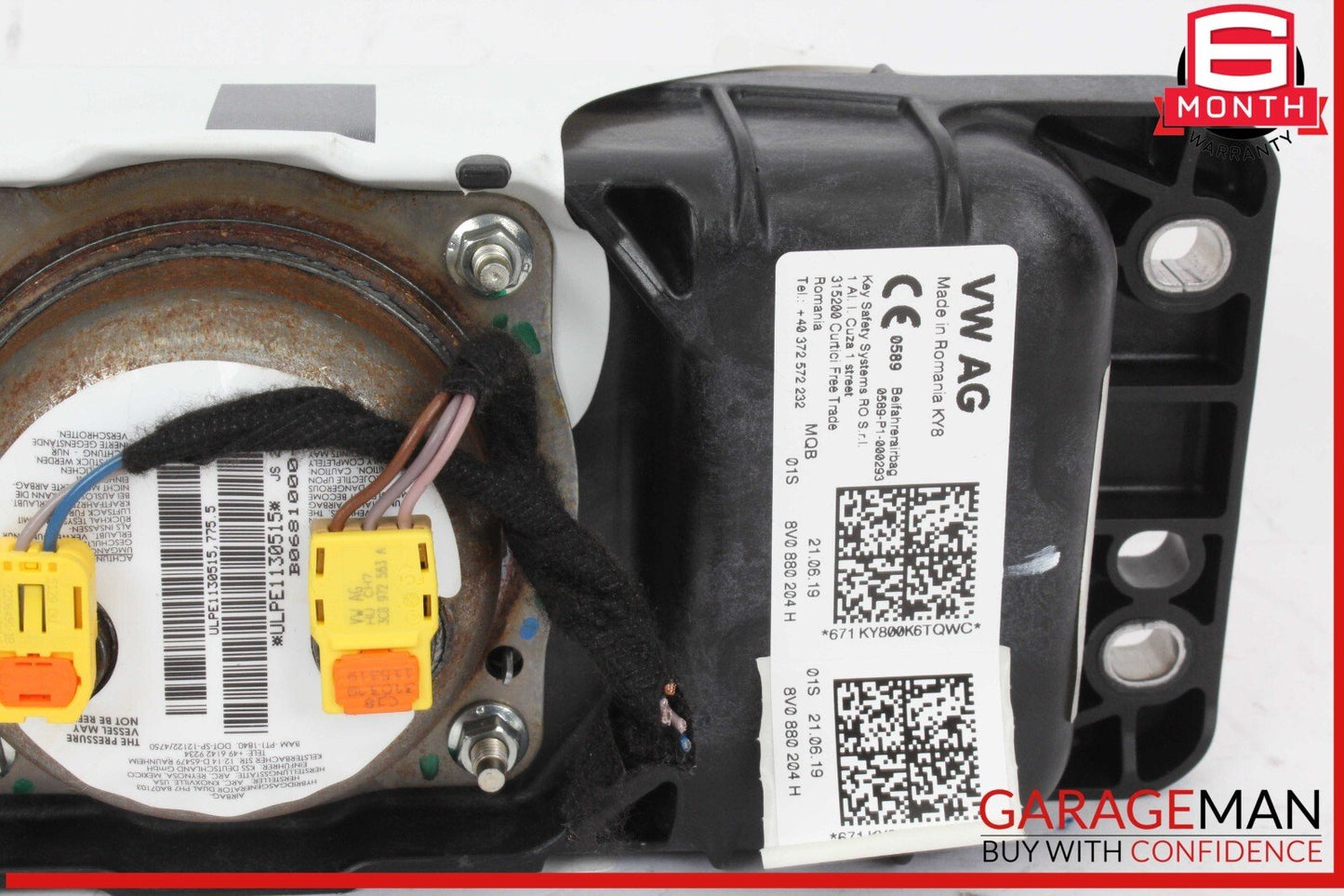 17-20 Audi S3 A3 Front Right Passenger Side Dash Dashboard Air Bag Airbag OEM