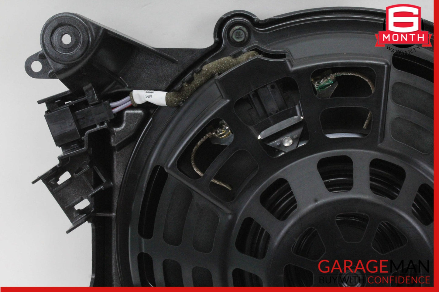 2016-2018 Audi A6 Rear Deck Shelf Panel Center Subwoofer Sub Woofer Speaker OEM