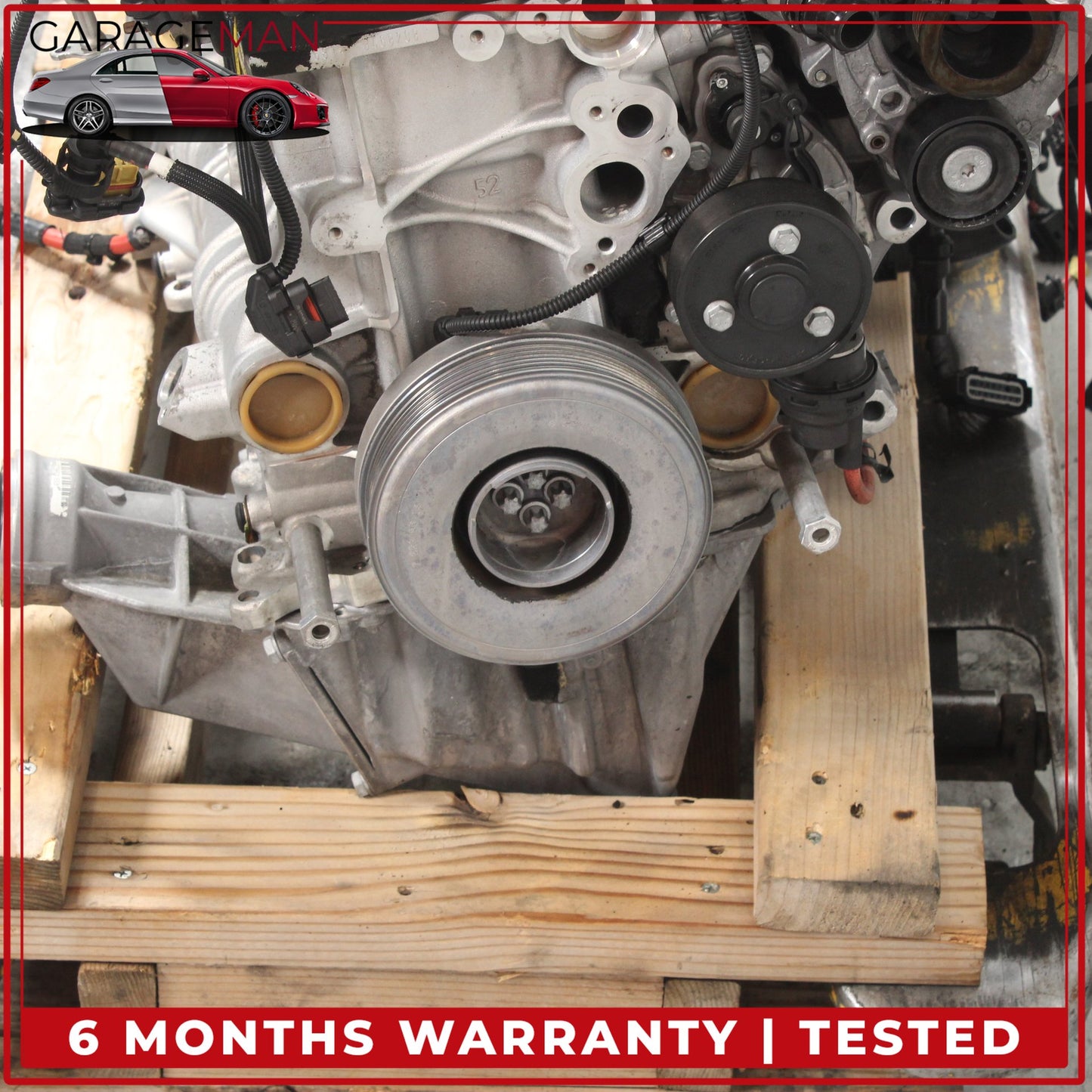 2016-2021 BMW 430i F36 AWD 2.0L I4 Engine Motor Assembly B46B20B mileage 80k