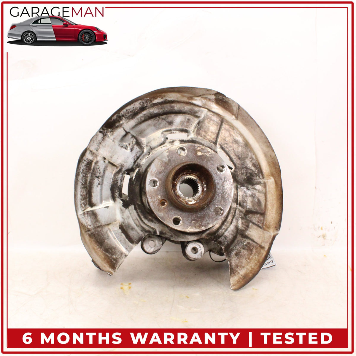 2012-2018 BMW 640i F12 Rear Left Side Spindle Knuckle Wheel Hub 6778253 OEM