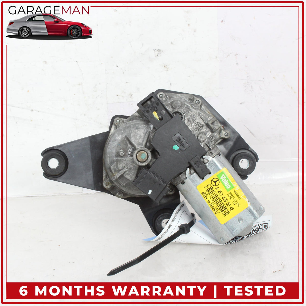 2006-2019 Mercedes W164 ML350 Rear Glass Windshield Wiper Motor 2518200042 OEM