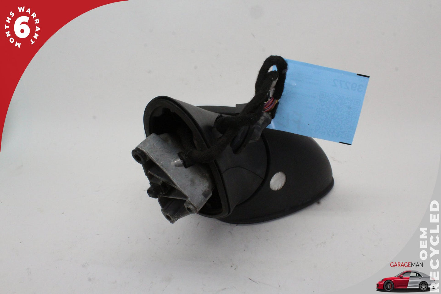 2011-2014 Porsche Cayenne 958 Front Left Side Door Rear View Mirror White OEM