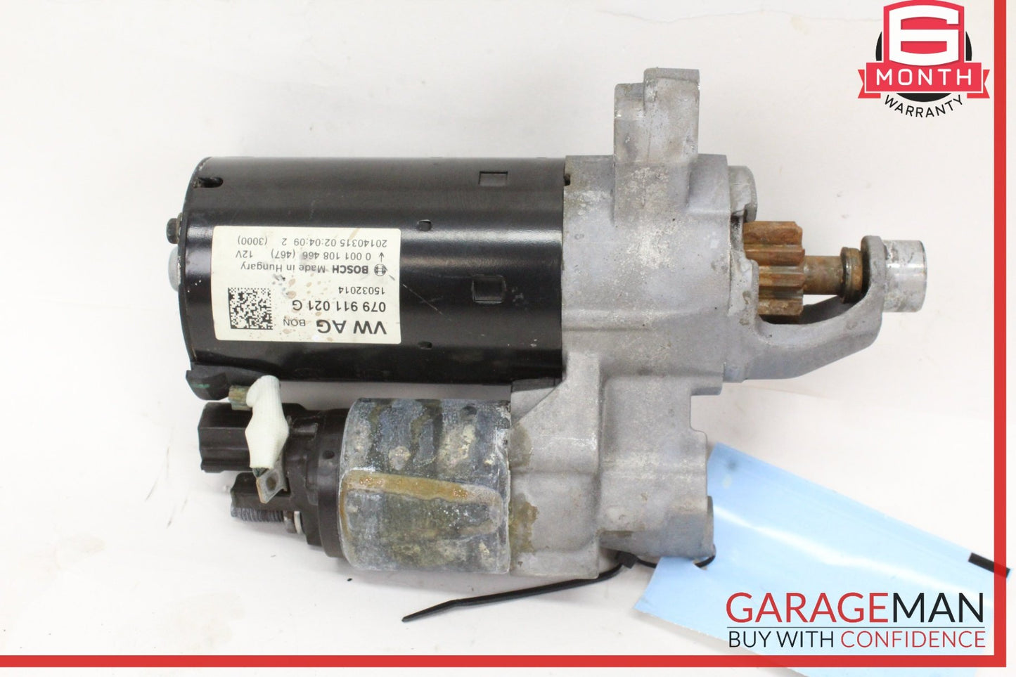 2009-2017 Audi RS5 8T Convertible Engine Motor Starter 079911021G OEM