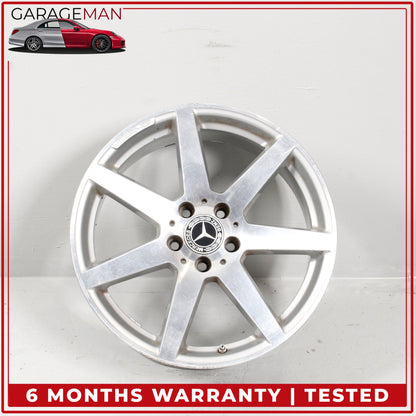 2012-2015 Mercedes W204 C250 Rear 7 Spoke Wheel Rim 8.5JX18H2ET54 2044019902 OEM