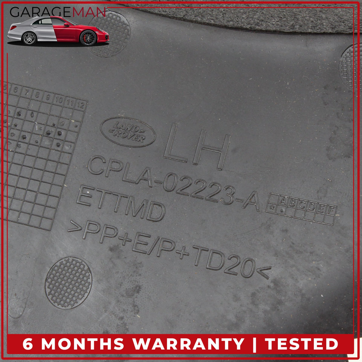 2013-2021 Land Rover Range Rover L405 Radiator Upper Top Cover Support Set OEM