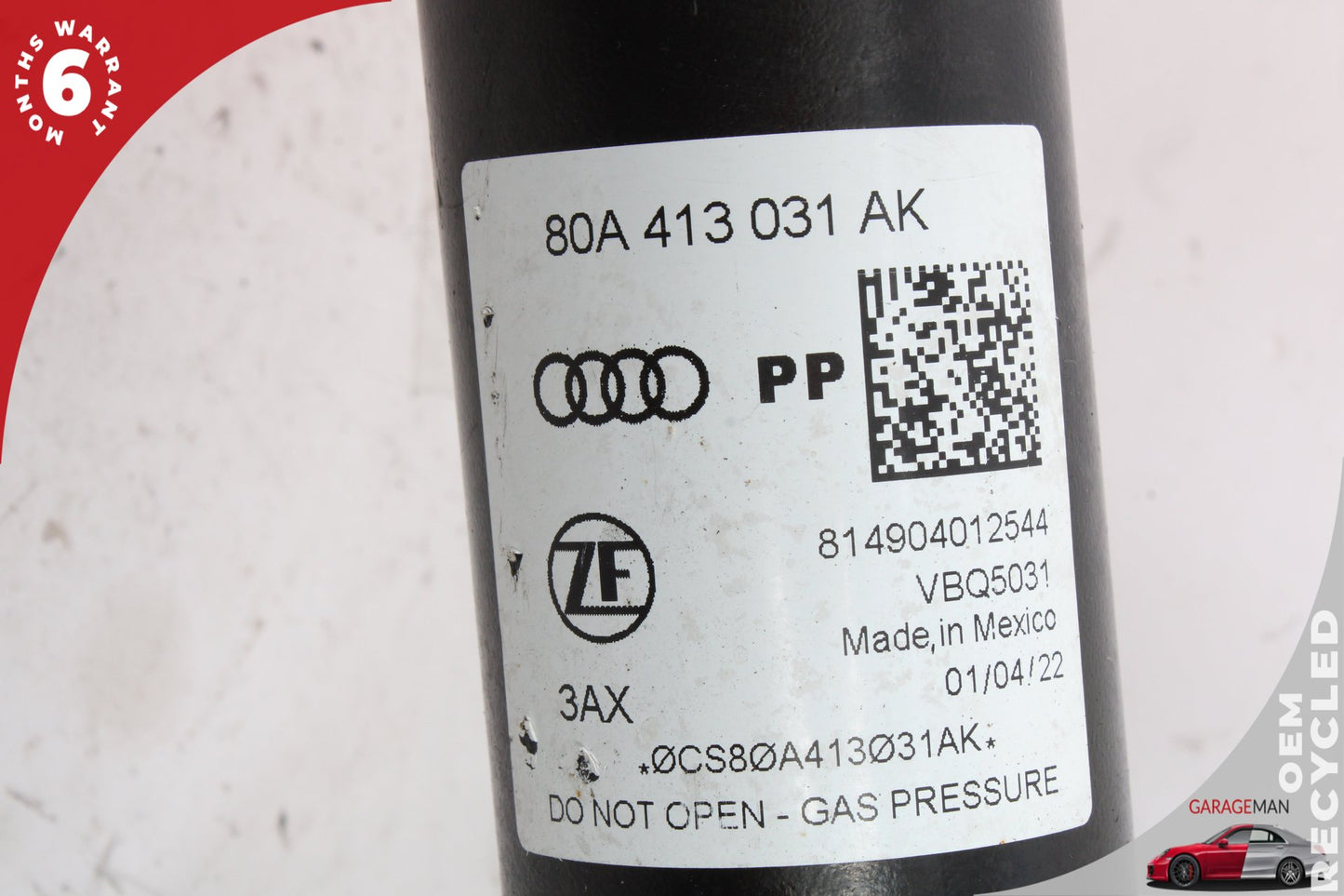 2018-2024 Audi Q5 Front Left and Right Side Shock Strut Absorber 80A413031AK OEM