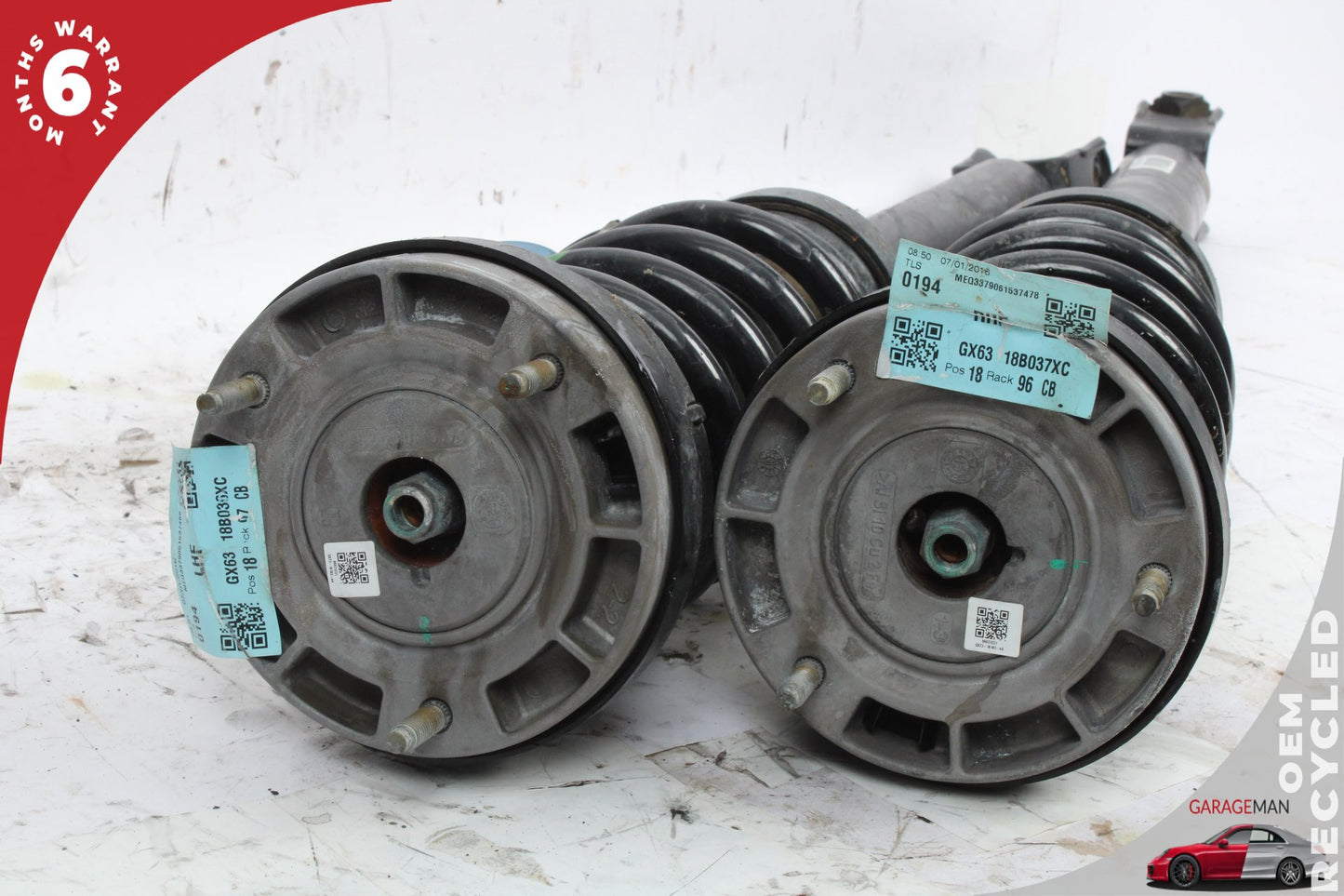 2016-2020 Jaguar XF X260 Front Left and Right Side Shock Strut Absorber Set OEM