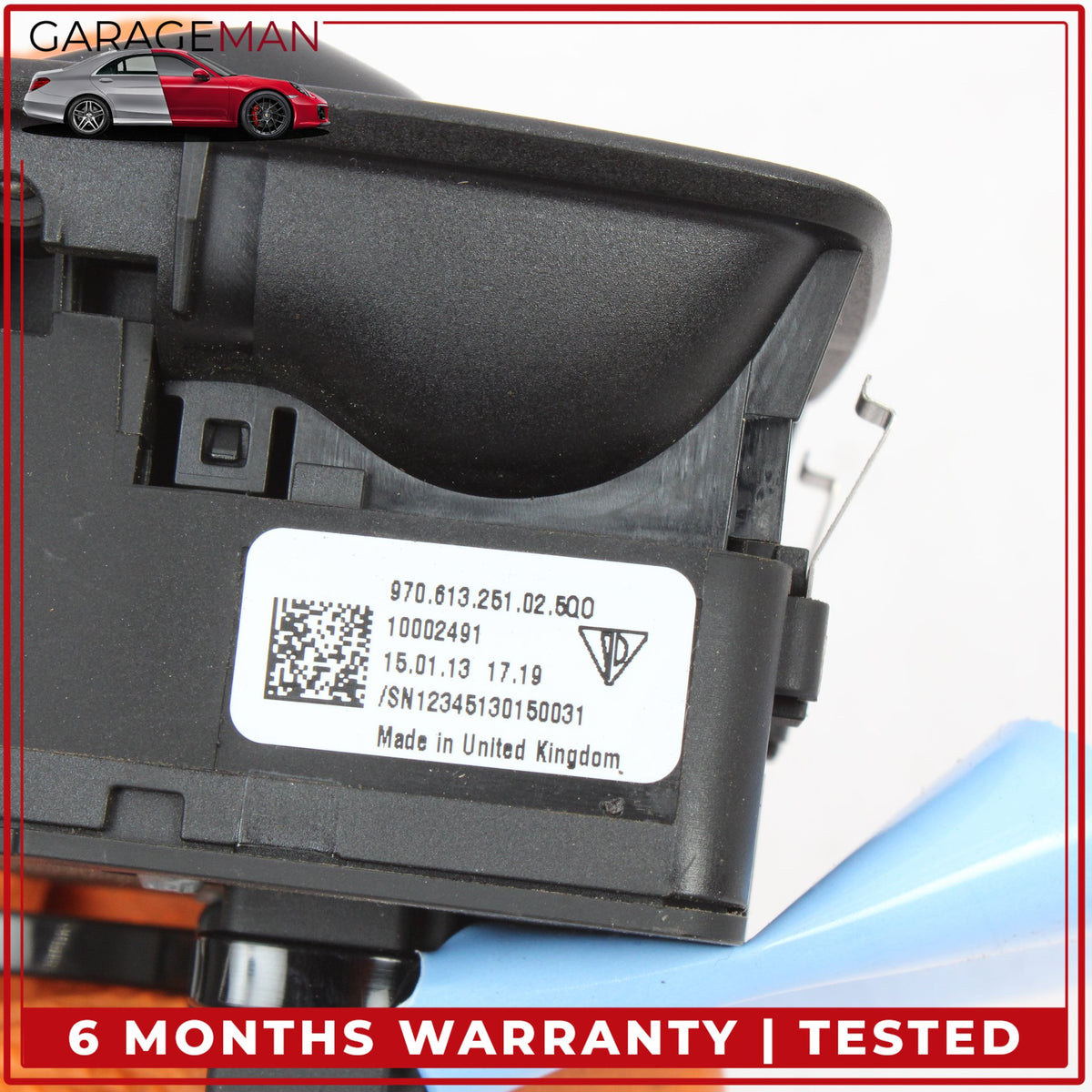 2010-2016 Porsche Panamera 970 Electronic Parking Brake Switch 97061325102 OEM