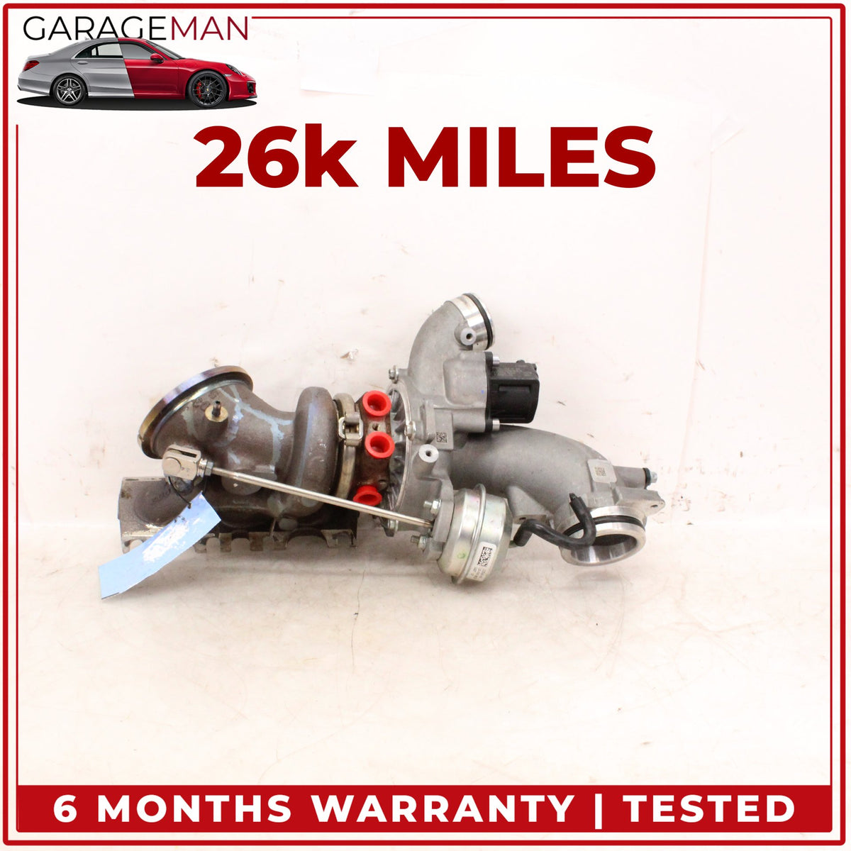 2014-2020 Mercedes C207 E400 Coupe Left Side Engine Turbocharger 27609015800 OEM