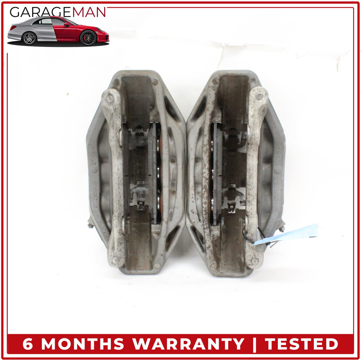 2017-2024 Audi Q7 Front Left and Right Side Brake Caliper Set 4M0615105DB OEM