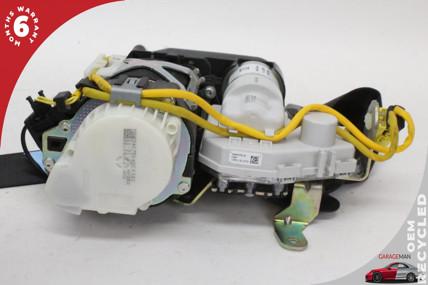 2012-2018 Audi A7 A6 Front Right Passenger Side Seat Belt Black 4G8857706G OEM