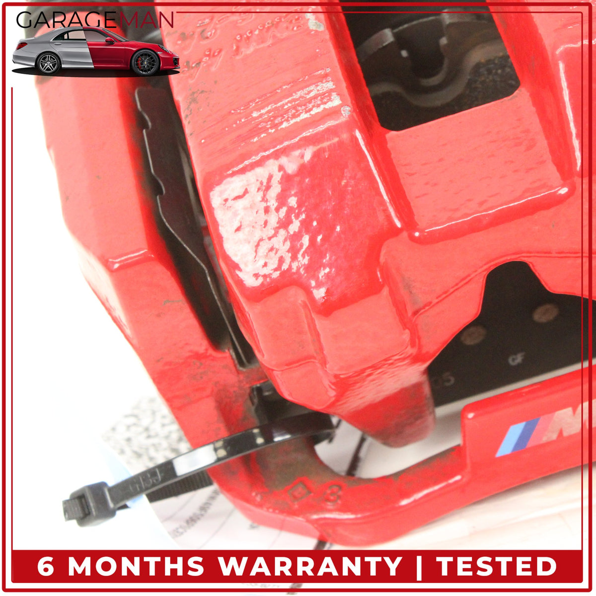 2021-2025 BMW M340i M440i Rear Left Driver Side Brake Caliper Red 8836849 OEM