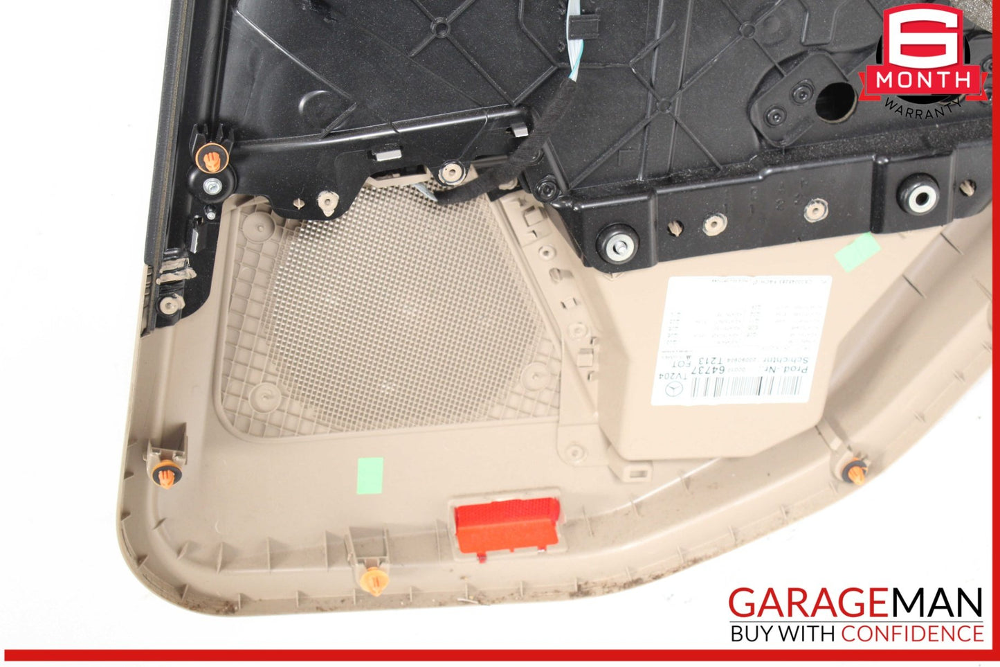2010-2015 Mercedes-Benz GLK350 X204 Rear Left Door Trim Panel 2047300100 OEM