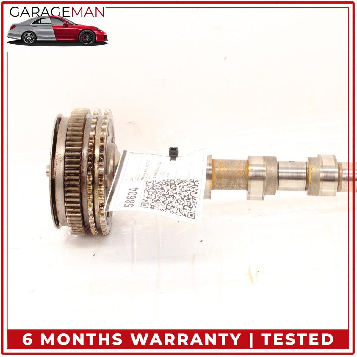 2005-2012 Mercedes W164 ML350 GLK350 S350 Left Exhaust Camshaft 2720502408 OEM