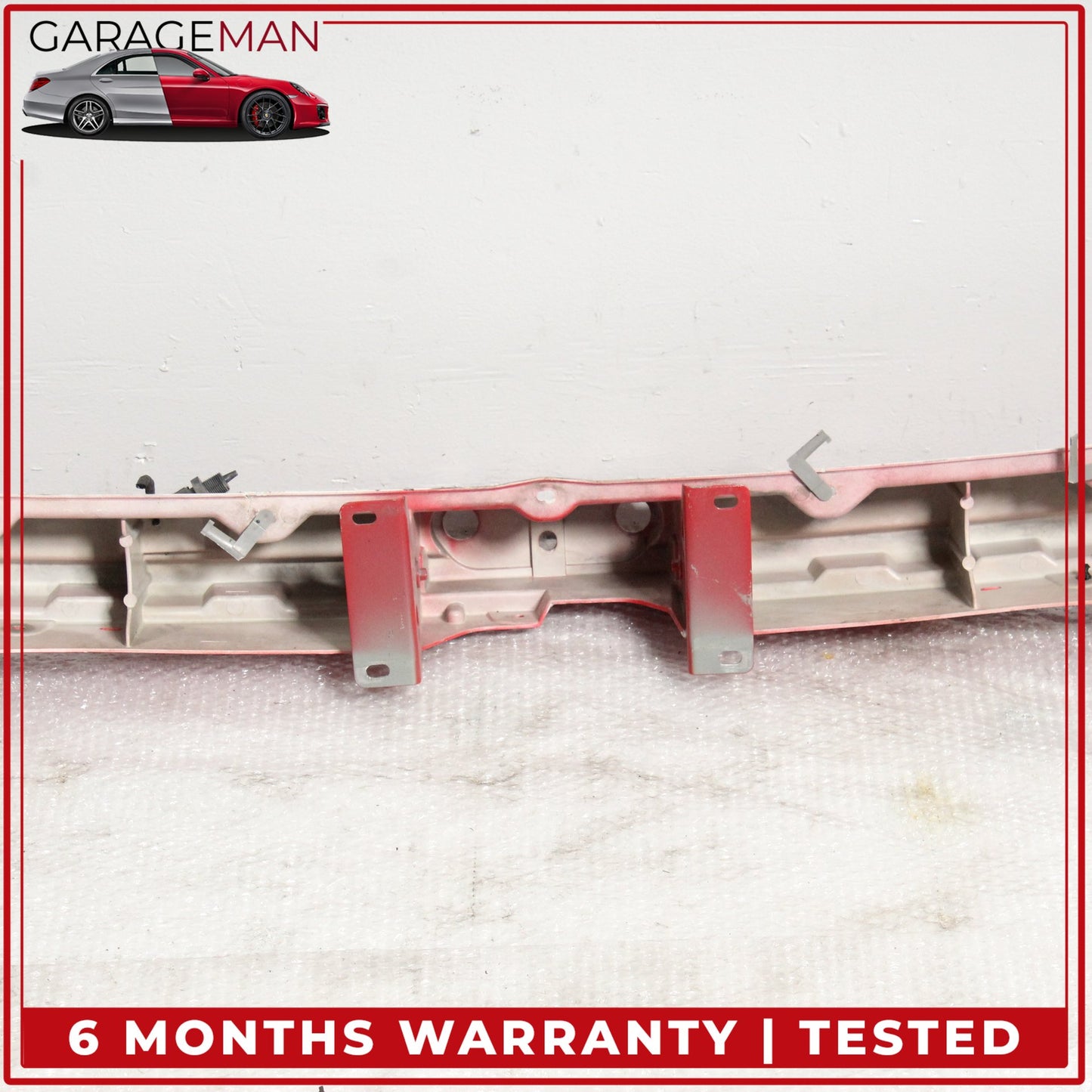2002-2005 Ford Thunderbird Front Header Headlight Panel Bracket Red OEM
