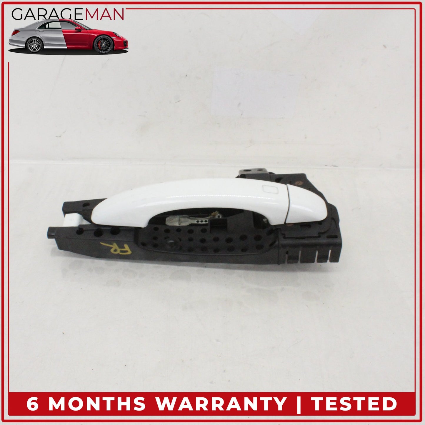 2009-2016 Audi A4 S4 A5 S5 Right Passenger Side Exterior Door Handle White OEM