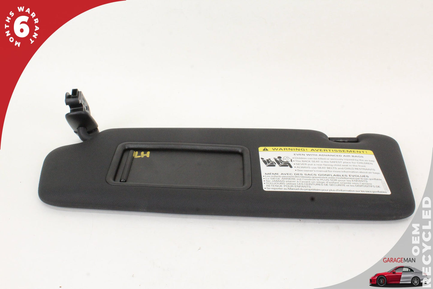 2009-2017 Audi SQ5 Q5 A4 S4 S5 Left Driver Side Sun Visor 8U0857551D OEM