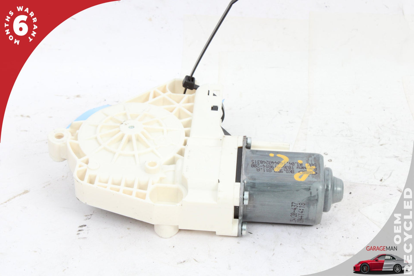 2009-2018 Audi A6 A7 Rear Left Driver Side Window Regulator Motor 8K0959811A OEM