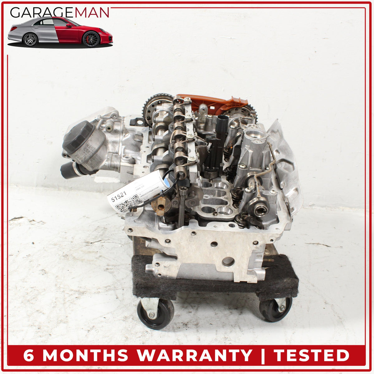 2012-2018 BMW 328i F30 RWD 2.0L N20/N26 Engine Motor Cylinder Head 7624778 OEM