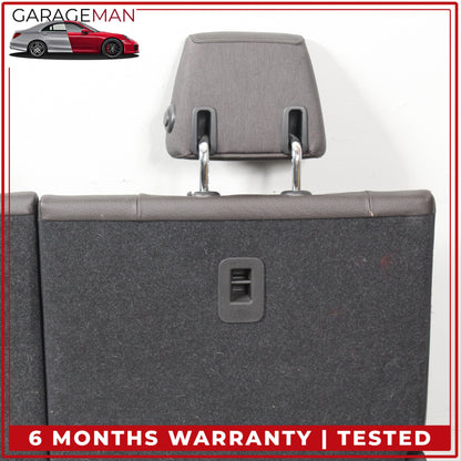 2014-2021 BMW i3 Rear Upper and Lower Seat Bench Cushion w/ Headrest Brown OEM