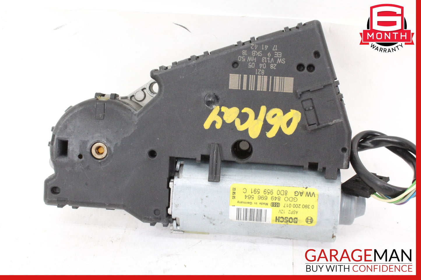 2003-2010 Porsche Cayenne 955 957 Sunroof Moonroof Motor Unit 8D0959591C OEM
