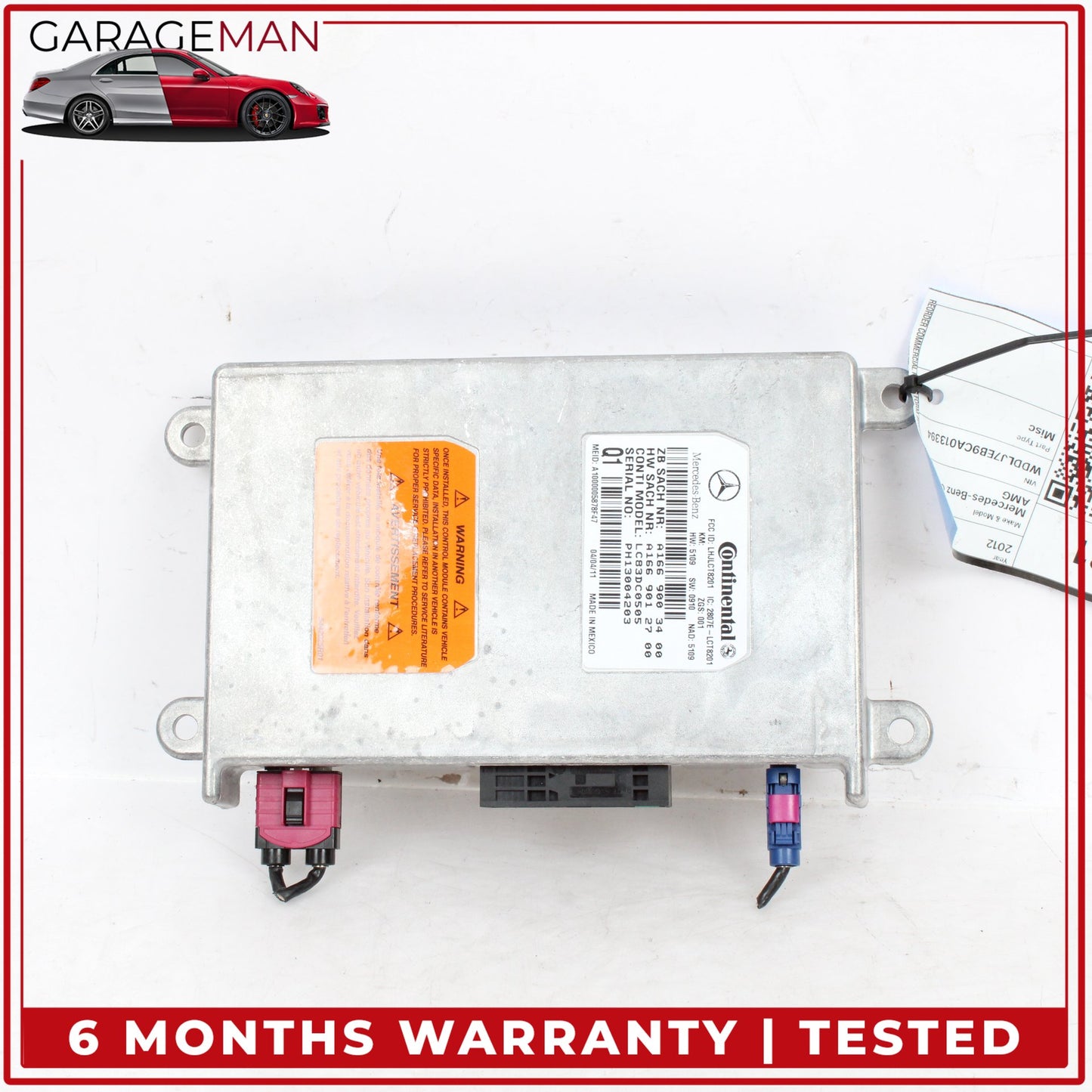 2007-2014 Mercedes W218 CLS63 AMG CL550 Voice Communication Control Module OEM