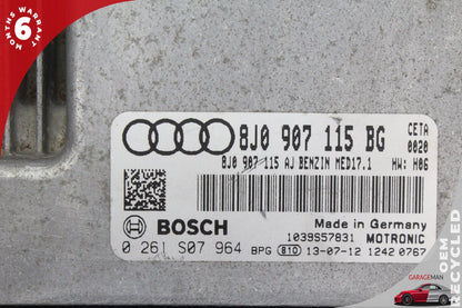 14-15 Audi TT 8J Quattro Engine Control Module ECU 8J0907115BG OEM