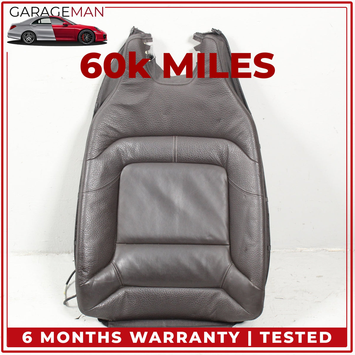 2014-2021 BMW i3 I01 Front Right Side Top Upper Seat Cushion Brown 7365688 OEM