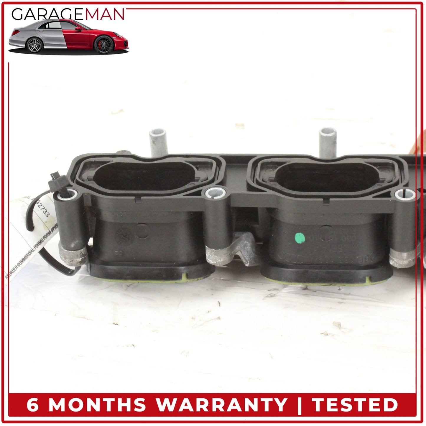 2011-2018 Porsche Cayenne 958 Audi Q7 Left Lower Intake Manifold w/ Bracket OEM