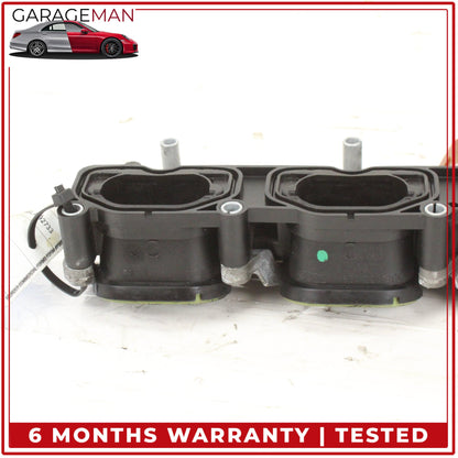 2011-2018 Porsche Cayenne 958 Audi Q7 Left Lower Intake Manifold w/ Bracket OEM