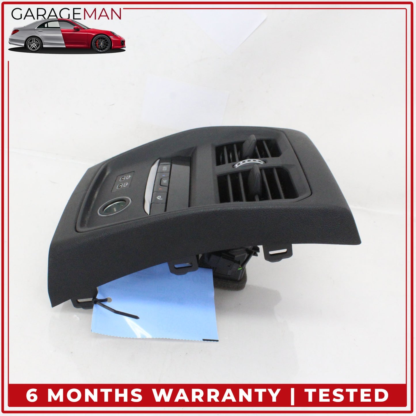 2019-2025 BMW M340i Rear Center Console Climate Control Panel AC Air Vent OEM